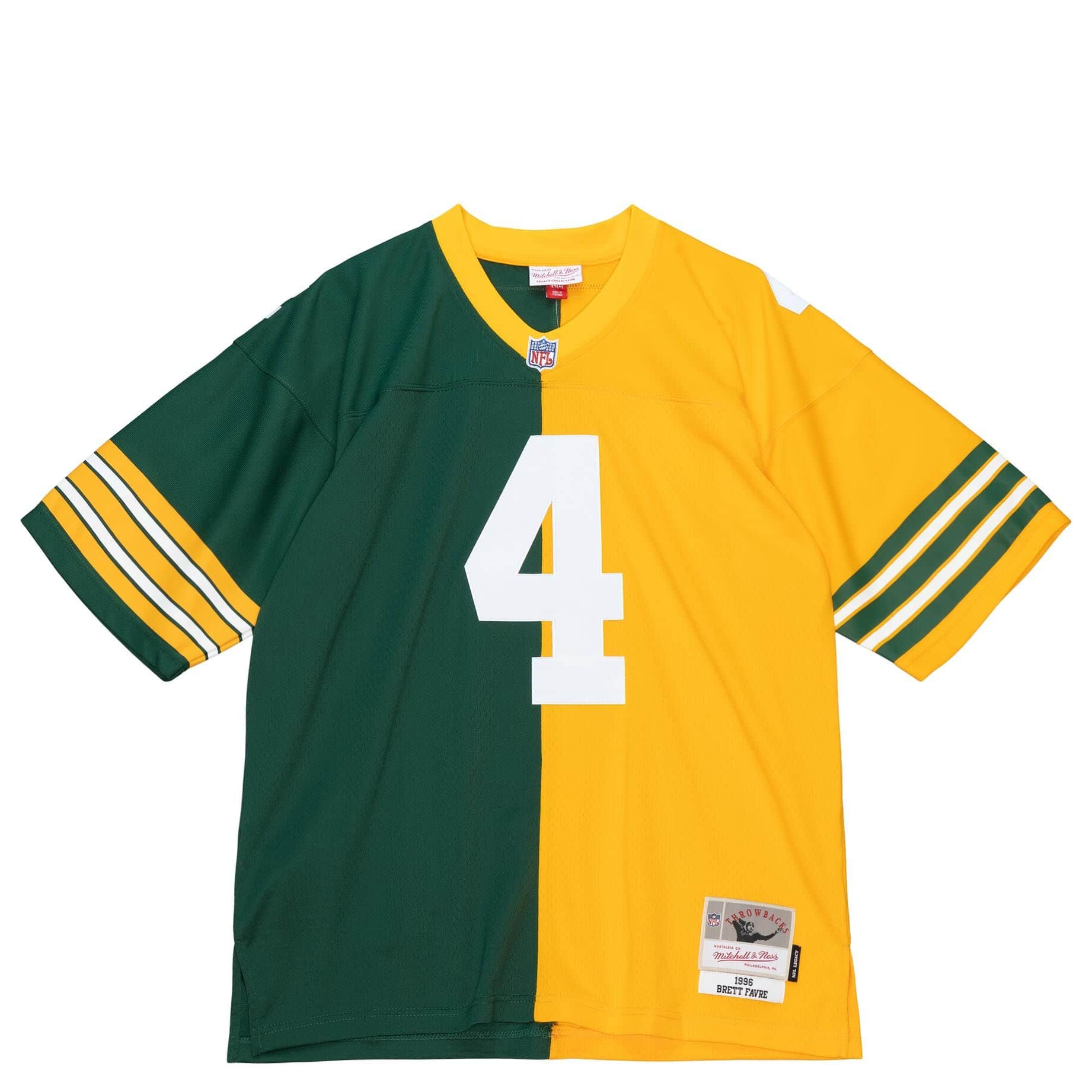 Mitchell & Ness Green Bay Packers Favre '96 Split Legacy Jersey - MODA3