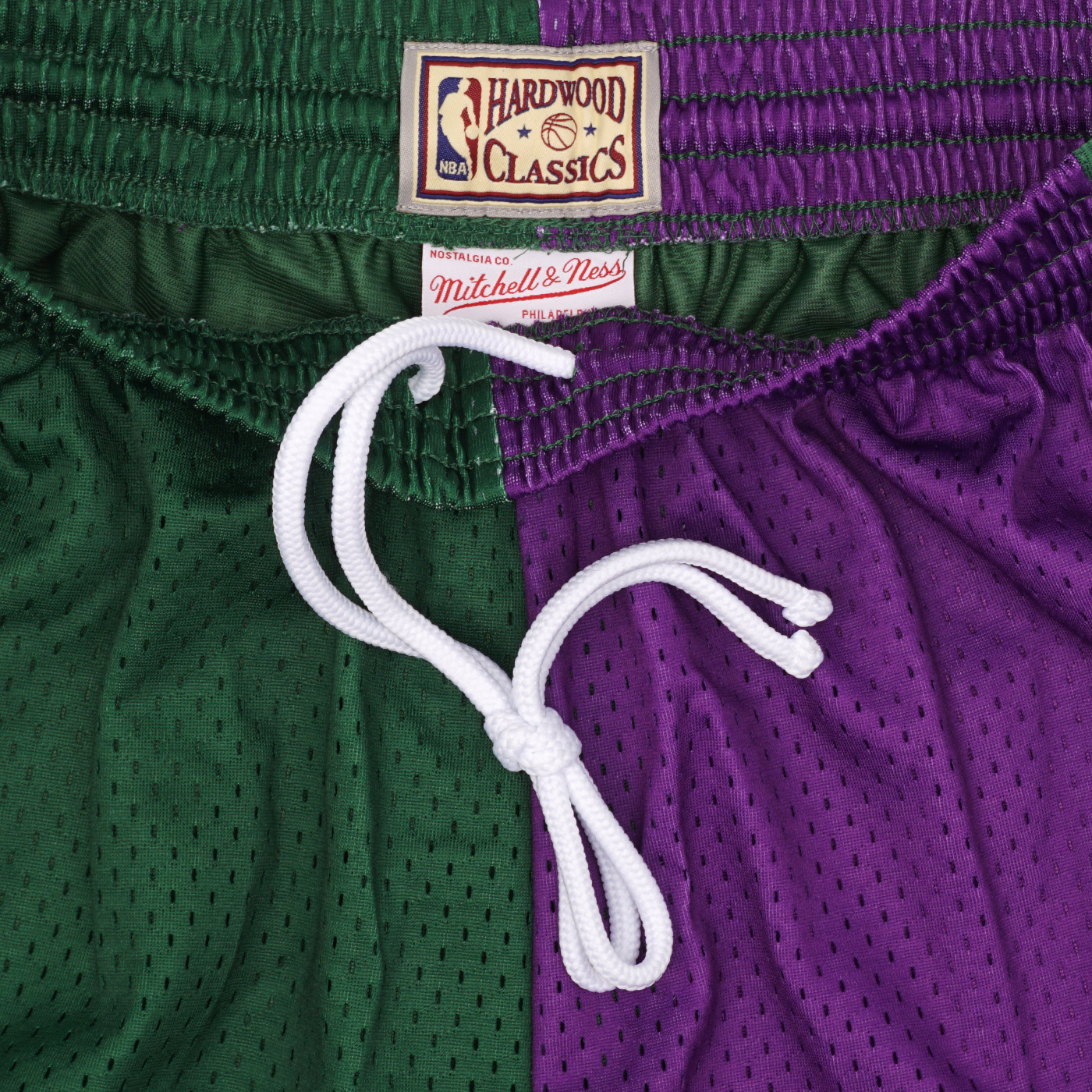 Mitchell & Ness Men's Milwaukee Bucks Jumbotron Swingman Shorts - Purple - M Each