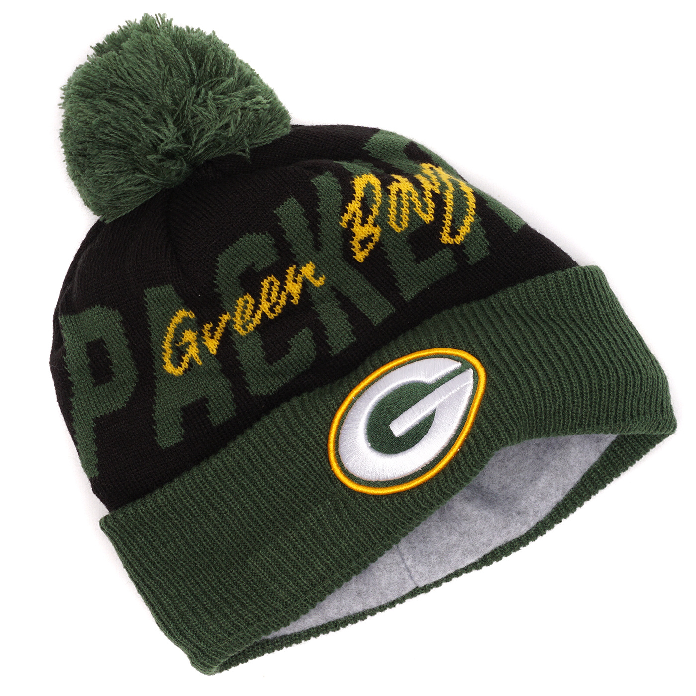 New Era Packers Women's Snowy Knit Beanie