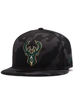 NEW ERA BUCKS PRIMARY CAMO 59FIFTY FITTED HAT