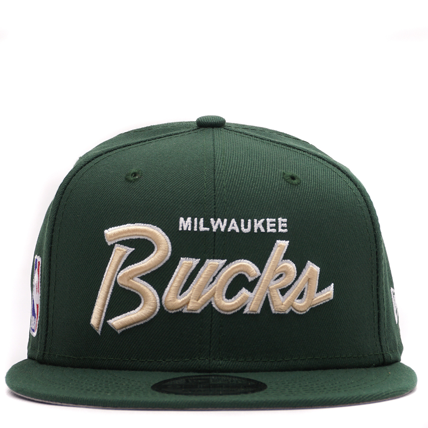 Milwaukee Bucks NBA 47 Overhand Script Snapback Hat