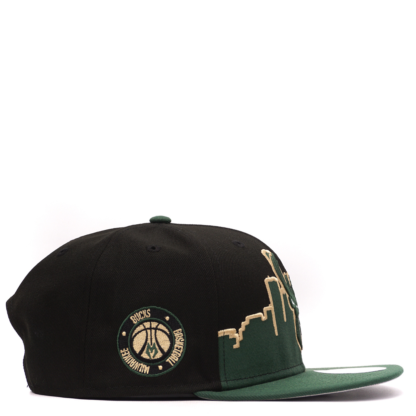 New Era 9FIFTY Retro Sport D3 Milwaukee Bucks Snapback Hat