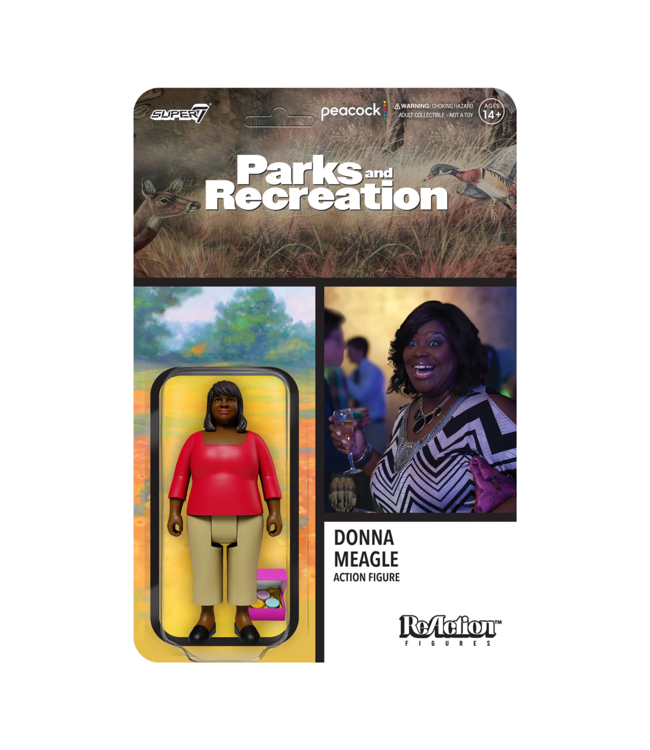 SUPER7 Parks and Recreation Reaction Figure - Donna Meagle