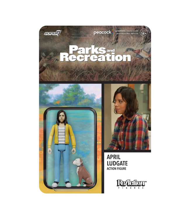 SUPER7 Parks and Recreation Reaction Figure - April Ludgate