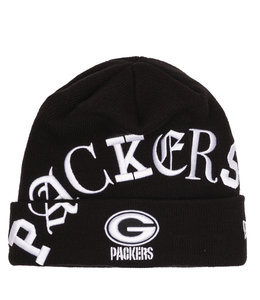 New Era Green Bay Packers Trapper Knit Hat - Green - MODA3