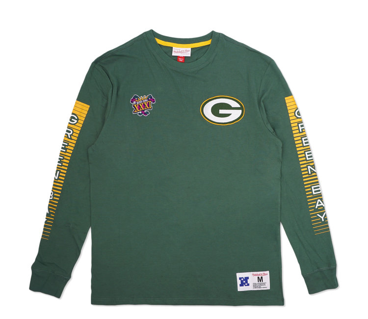 Mitchell & Ness Men's Green Green Bay Packers Jumbotron 3.0 T-shirt