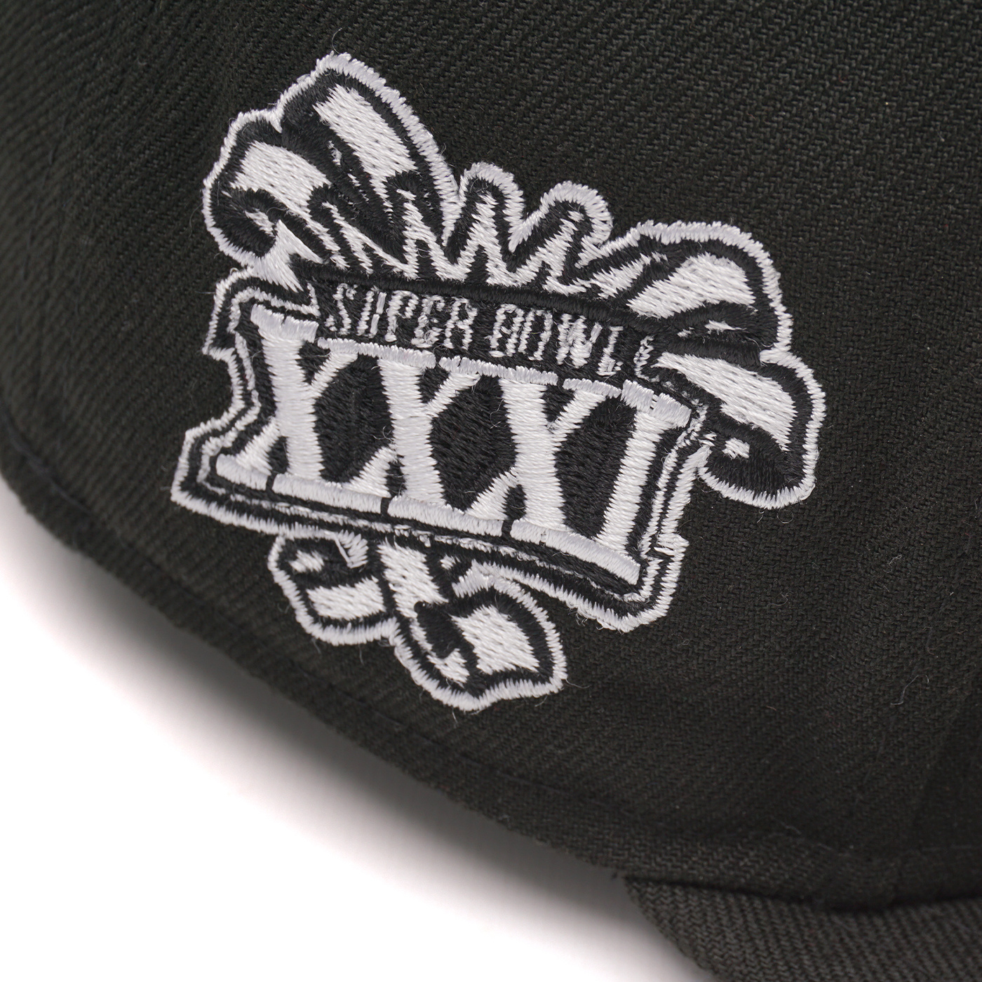 Raiders Superbowl Patches (Black) Snapback – Cap World: Embroidery