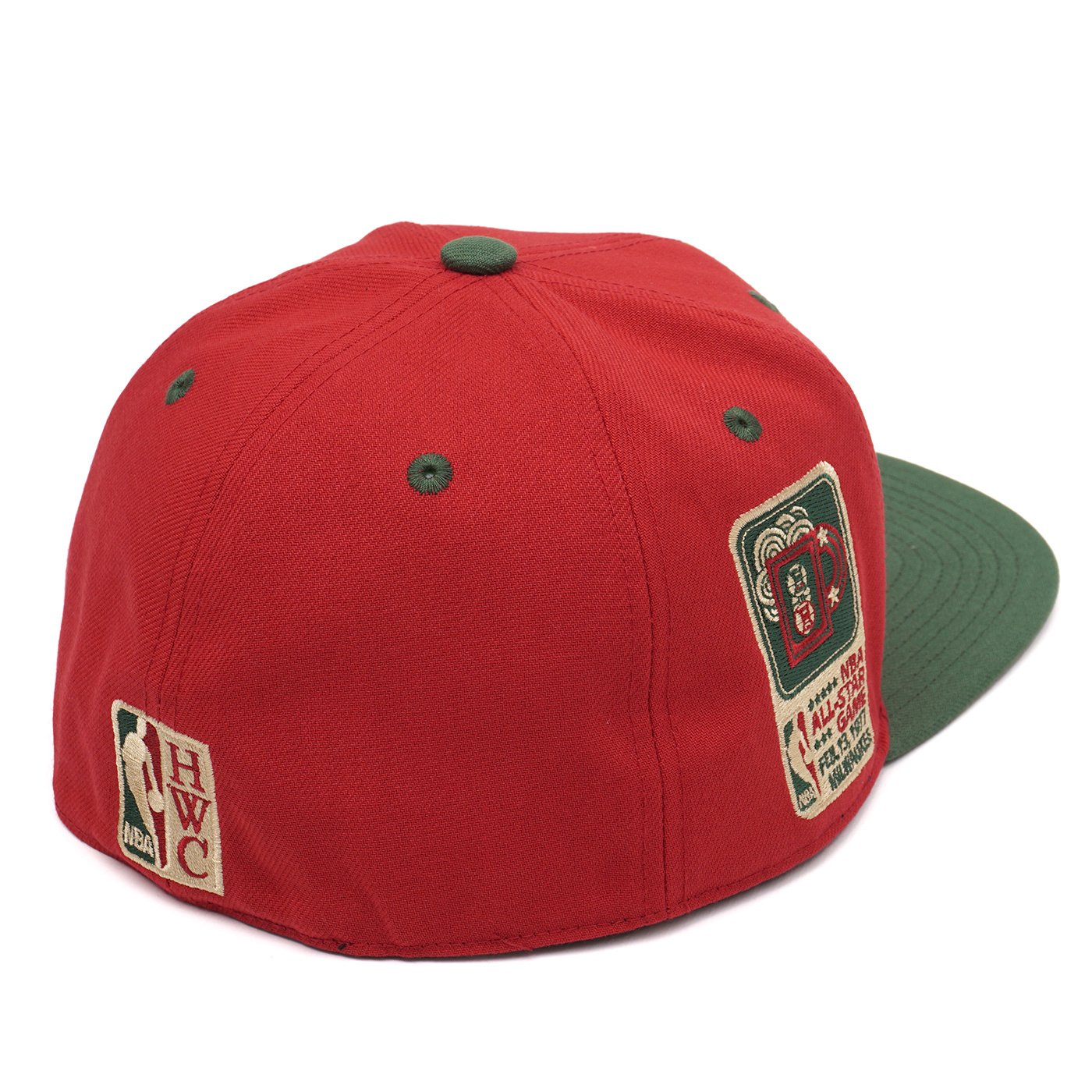 Off White Boston Red Sox Brown Visor Gray Bottom 1999 All Star Game Side Patch New Era 59FIFTY Fitted 73/4