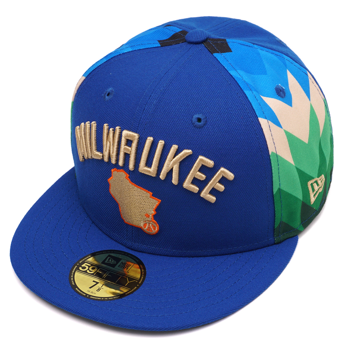 New Era Men's 2022-23 City Edition Alternate Milwaukee Bucks 9FIFTY Adjustable Hat, Green