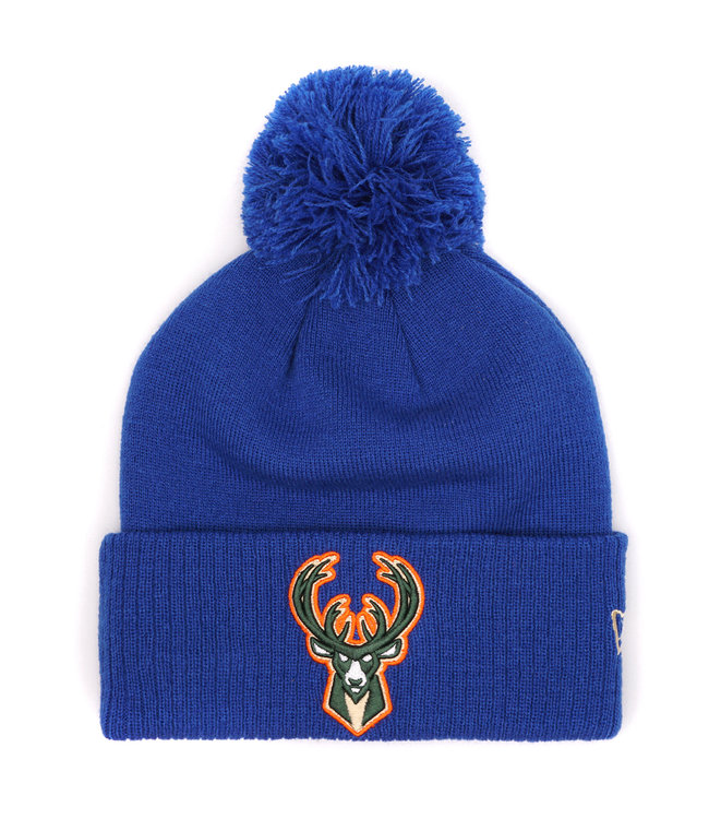 NEW ERA Bucks '22-23 City Edition Alternate Pom Knit Beanie