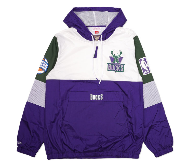 Mitchell & Ness Milwaukee Bucks HWC Night Pullover Hoodie - Green