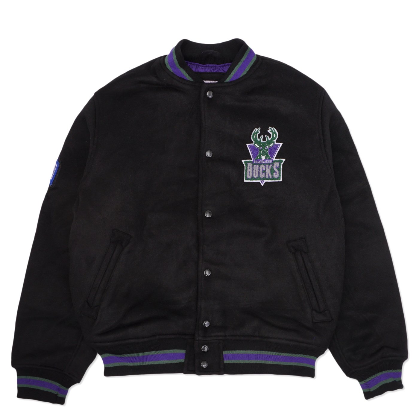 Mitchell & Ness NCAA Georgetown University Sideline Pullover Varsity Jacket