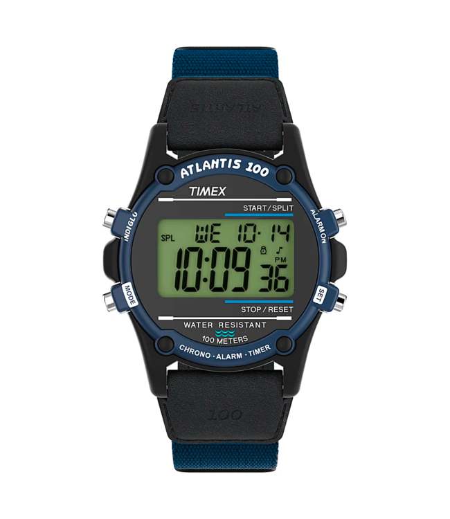 TIMEX Atlantis Fabric Leather Watch