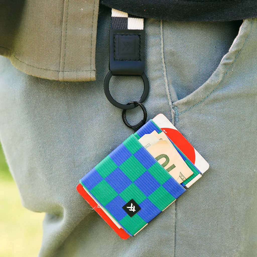 Thread Wallets Wrist Lanyard - Athens Check - MODA3