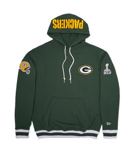 Green Bay Packers New Era Women's Camo Full-Zip Hoodie - Black