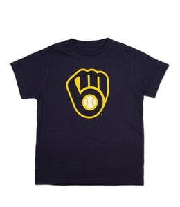 BREWERS YOUTH LOGO TEE