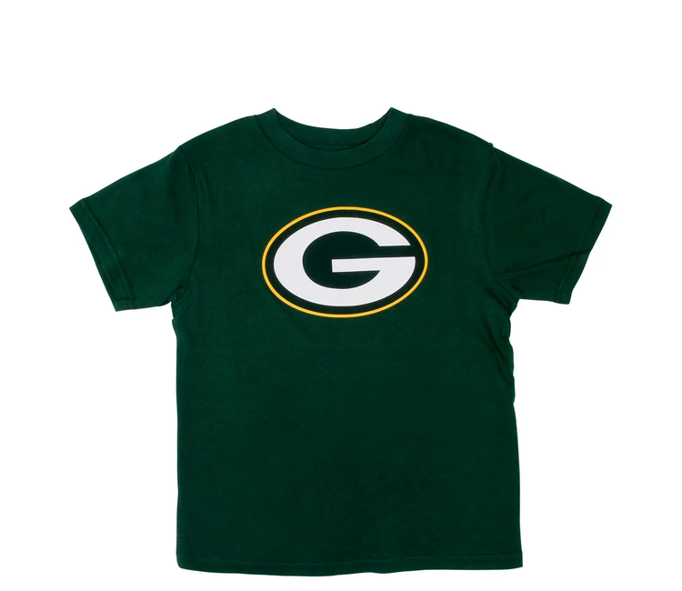 Outerstuff Green Bay Packers Kids Cross Pattern T-Shirt 22 / M