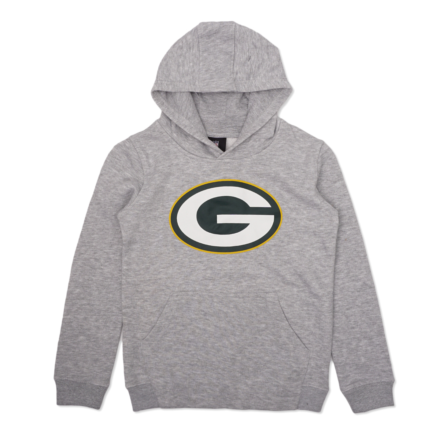 Outerstuff Youth Green Bay Packers Team Logo Pullover Hoodie Size: Large