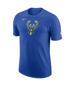 Nike Men's 2022-23 City Edition Milwaukee Bucks Jrue Holiday #21 Royal Cotton T-Shirt, Large, Blue