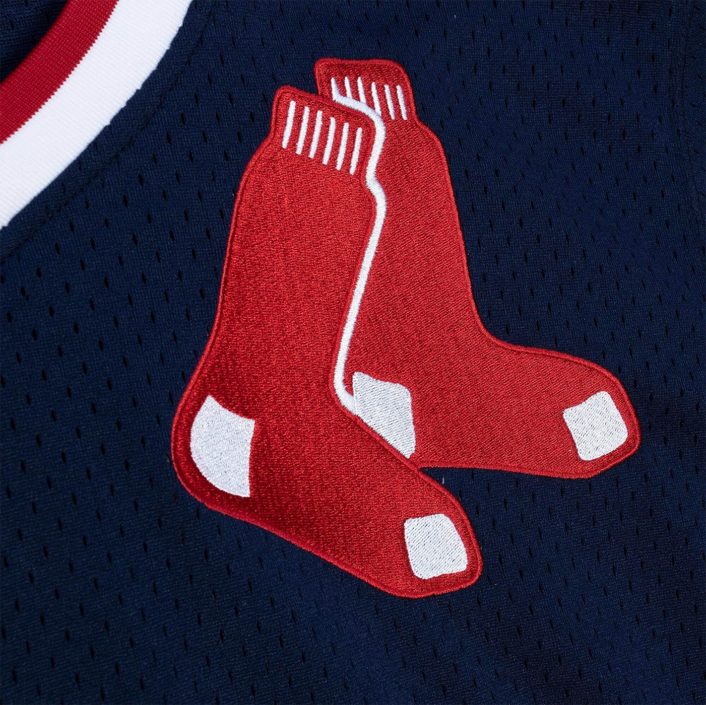 Mitchell & Ness Jim Rice Boston Red Sox 1989 Authentic Throwback Mesh  Batting Practice Jersey - Navy