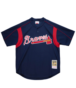 MITCHELL AND NESS BRAVES GREG MADDUX '03 AUTHENTIC BATTING PRACTICE JERSEY