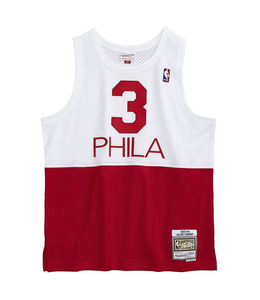 MITCHELL AND NESS 76ERS ALLEN IVERSON '03-04 SWINGMAN JERSEY