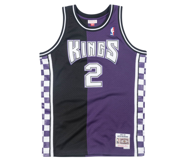 Lot Detail - 1993-94 Mitch Richmond Sacramento Kings Game-Used Road Jersey