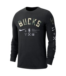 NIKE BUCKS AIR TRAFFIC CONTROL EXP LONG SLEEVE TEE