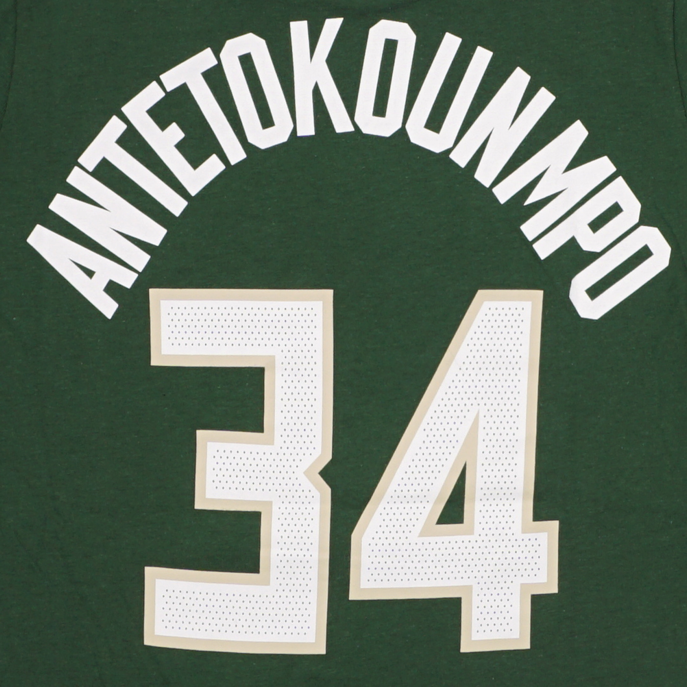 Nike Youth Milwaukee Bucks Giannis Antetokounmpo #34 T-Shirt - Black - XL Each