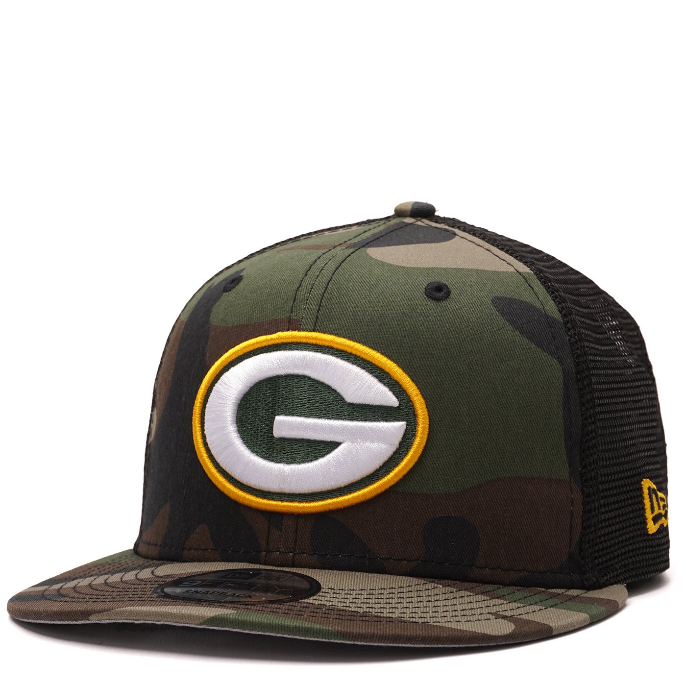 New Era Green Bay Packers Trucker 9Fifty Snapback Hat - Camo - MODA3