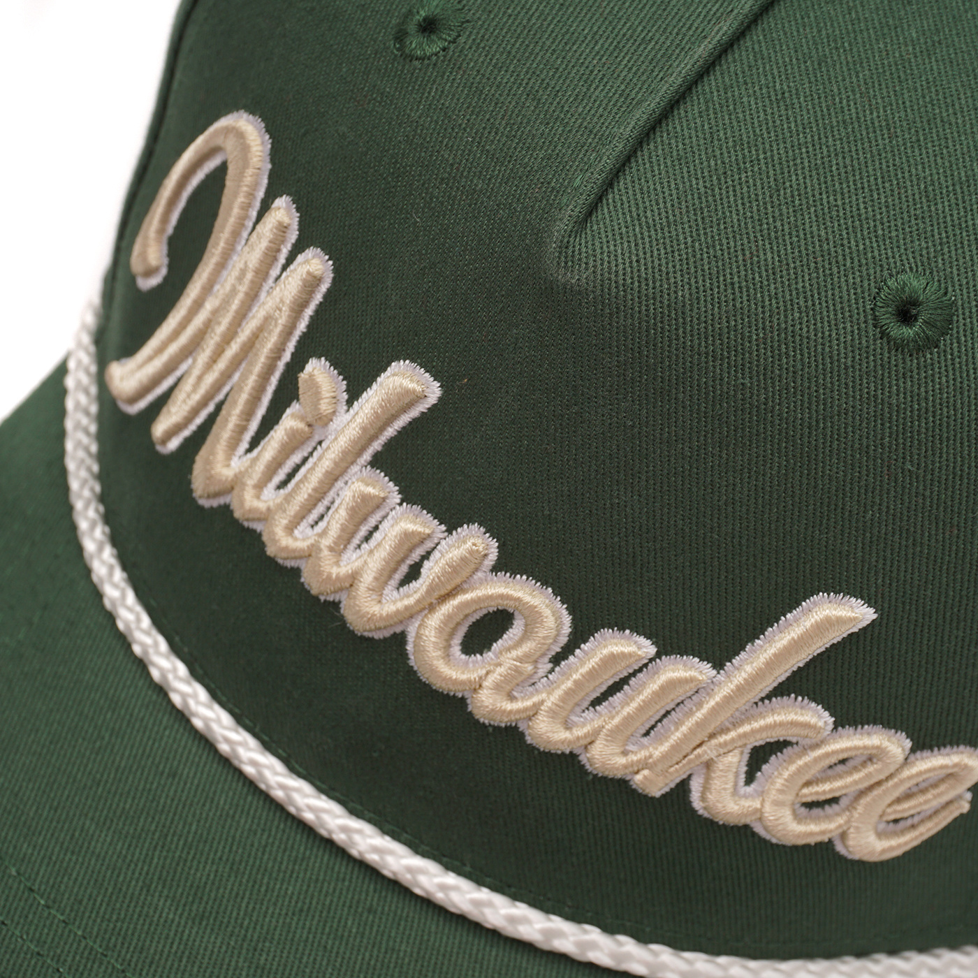 47 Brand Milwaukee Bucks Overhand Script MVP Hat - Dark Green