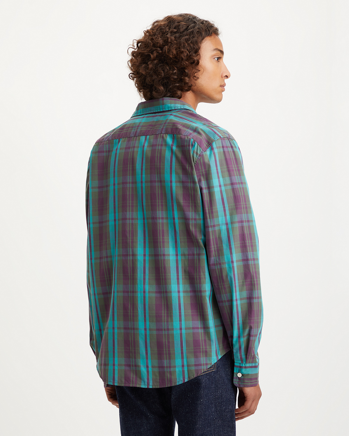 Levi's Classic 1 Pocket Shirt - Srini Plaid Hortensia - MODA3