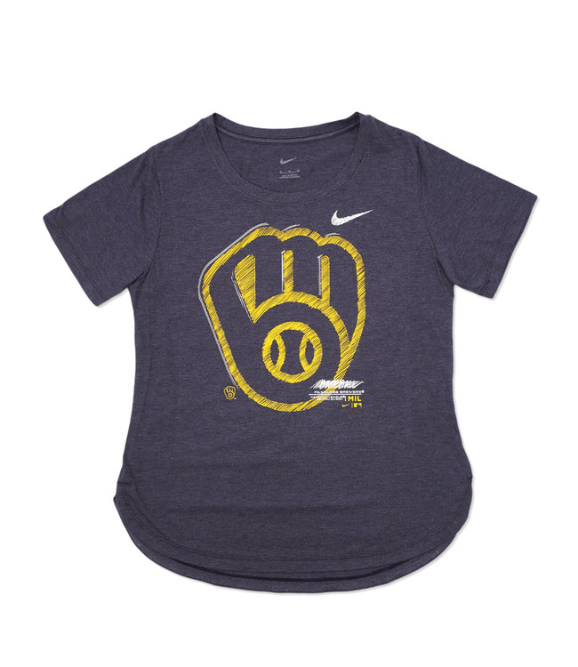 NIKE Brewers Women's Team Touch Tee
