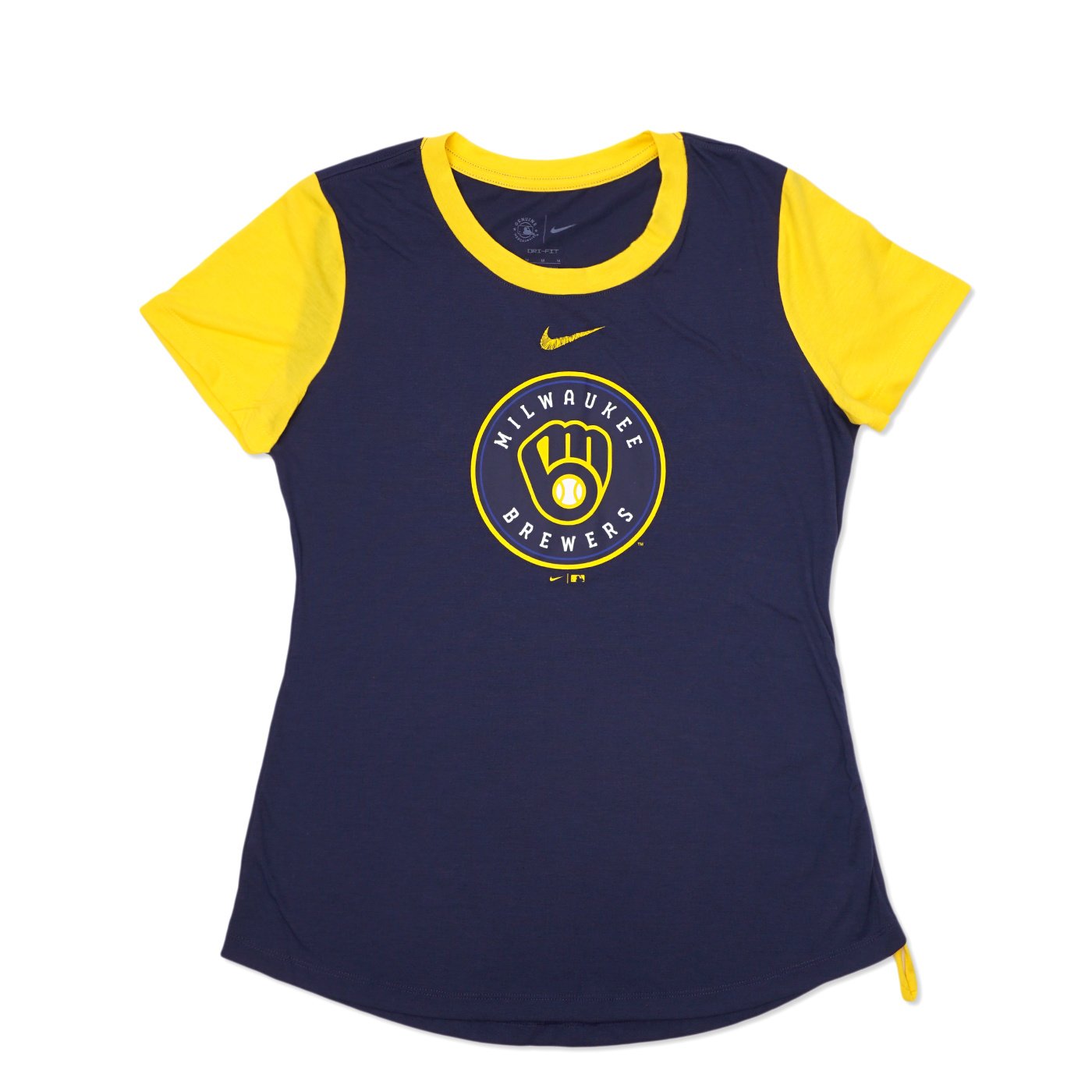 Touch Women's Navy, White Milwaukee Brewers Setter T-shirt - Macy's