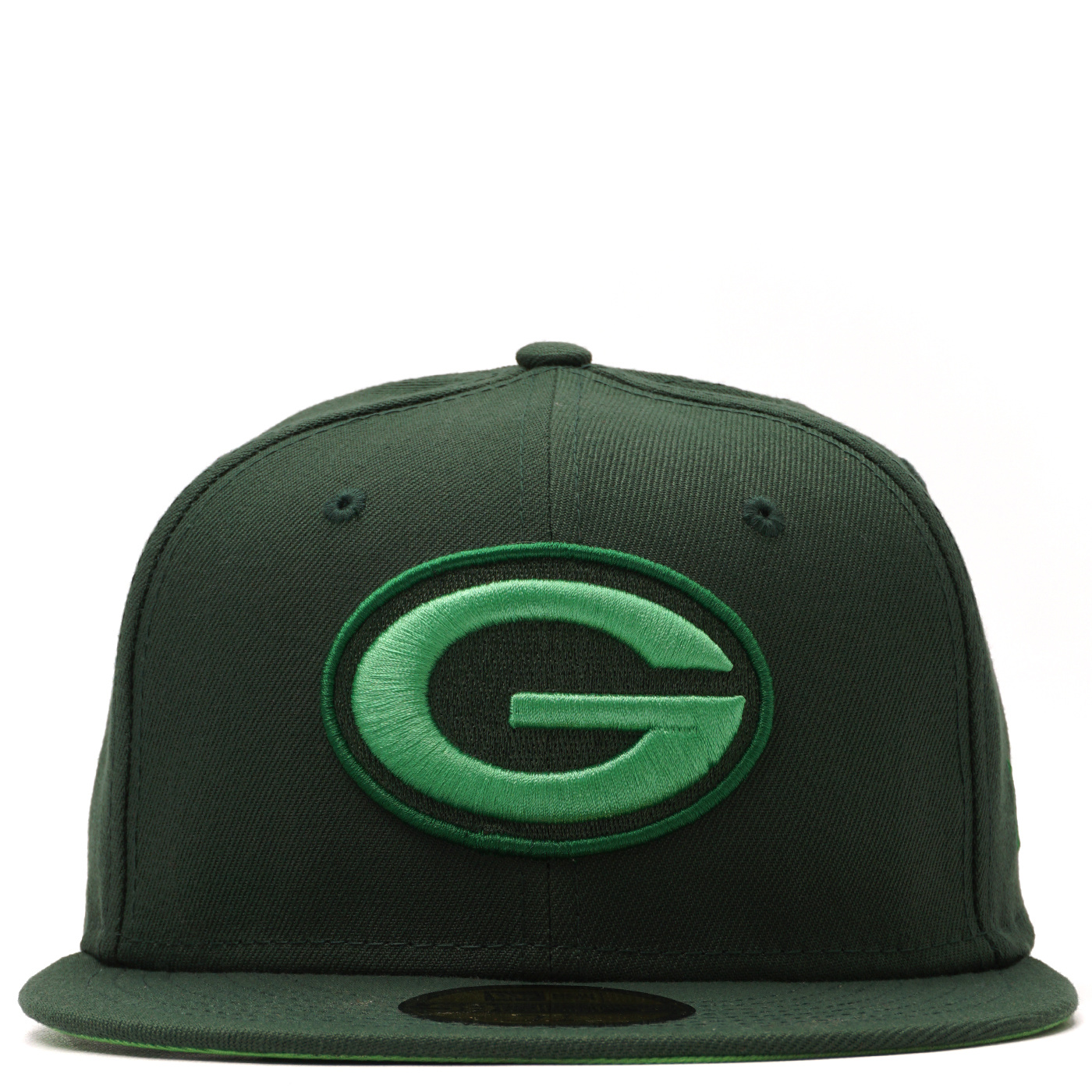 New Era Green/Gold Green Bay Packers Team Split 9FIFTY Snapback Hat