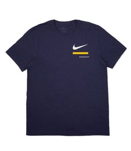 NIKE BREWERS OVER SHOULDER TEE