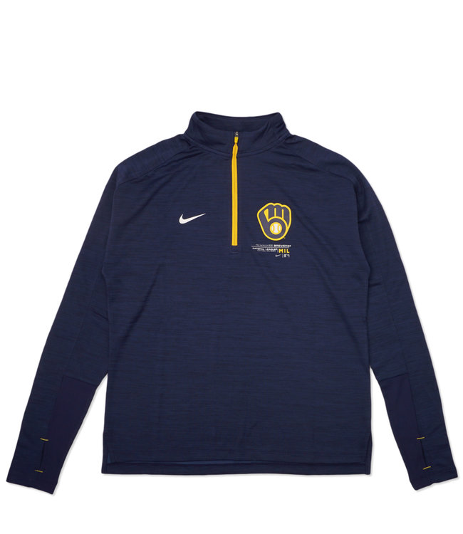 NIKE Brewers Women's HD Pacer 1/4 Zip