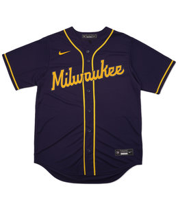 Nike J.C. Mejía Milwaukee Brewers Cream Home Replica Player Jersey