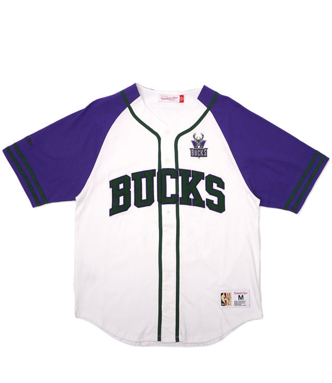 purple and green bucks jersey