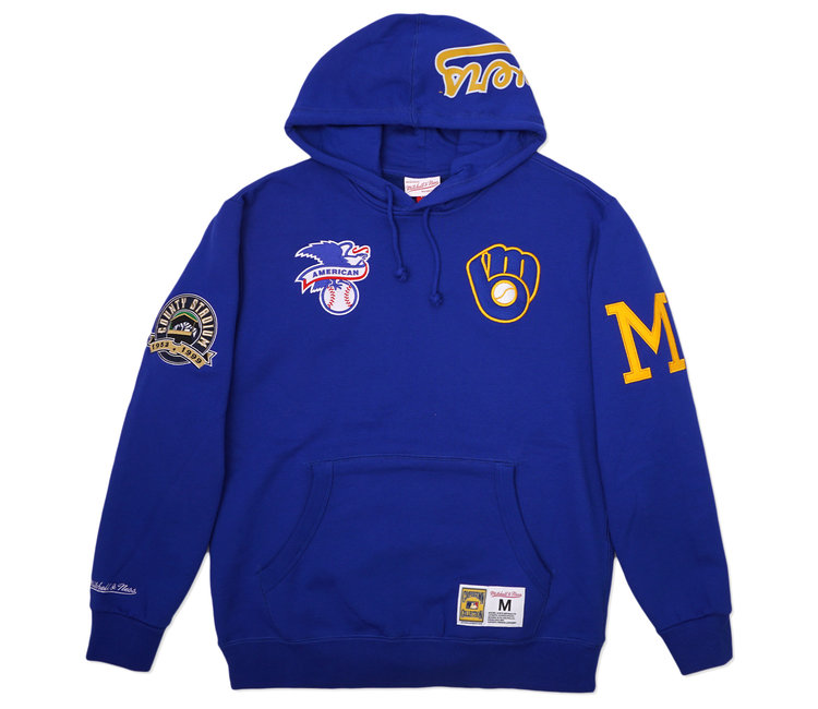 Mitchell&Ness MLB Jersey Brewers Royal/yellow zi