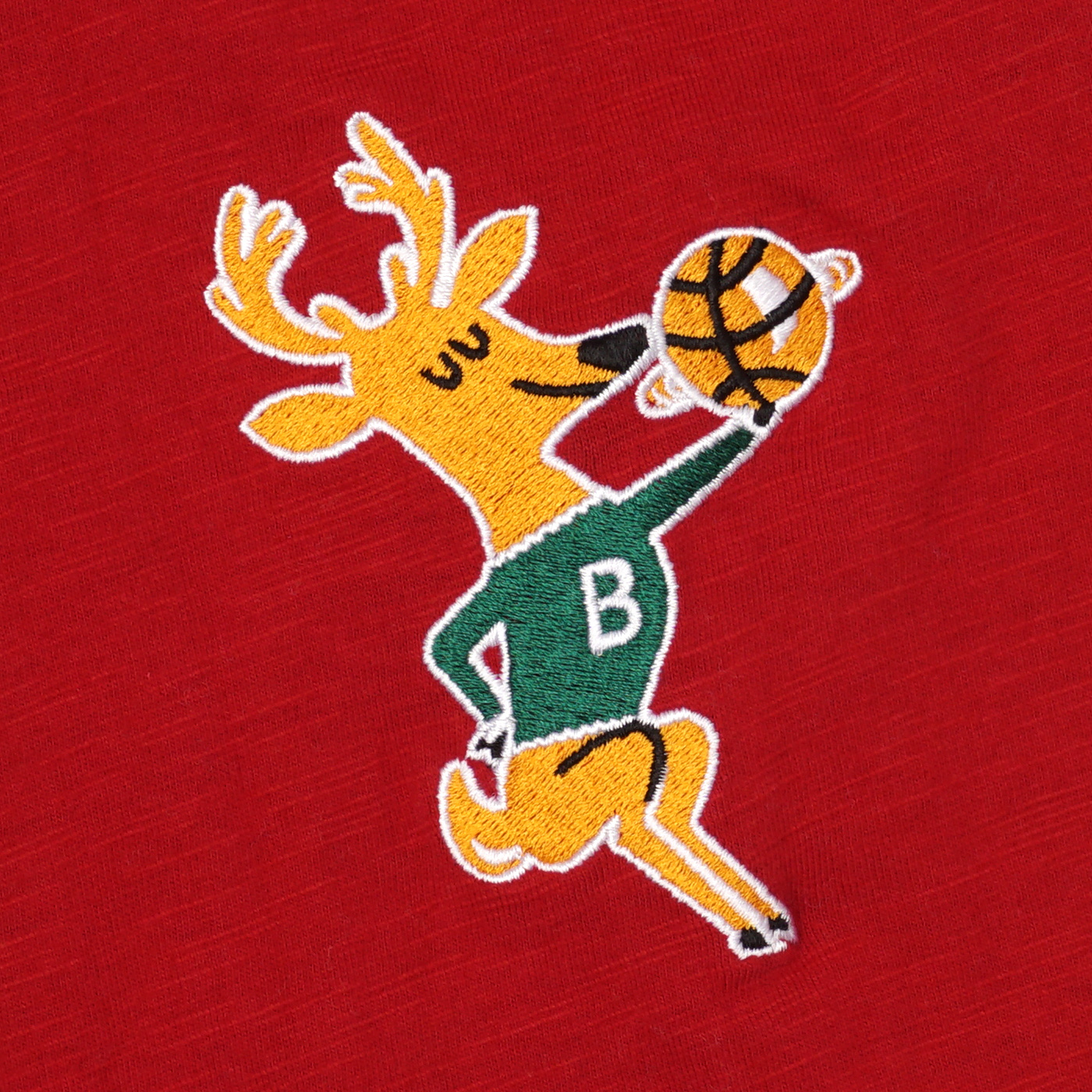 Mitchell & Ness HWC '68 Legendary Slub Red Milwaukee Bucks Long Sleeve  Hooded T-Shirt