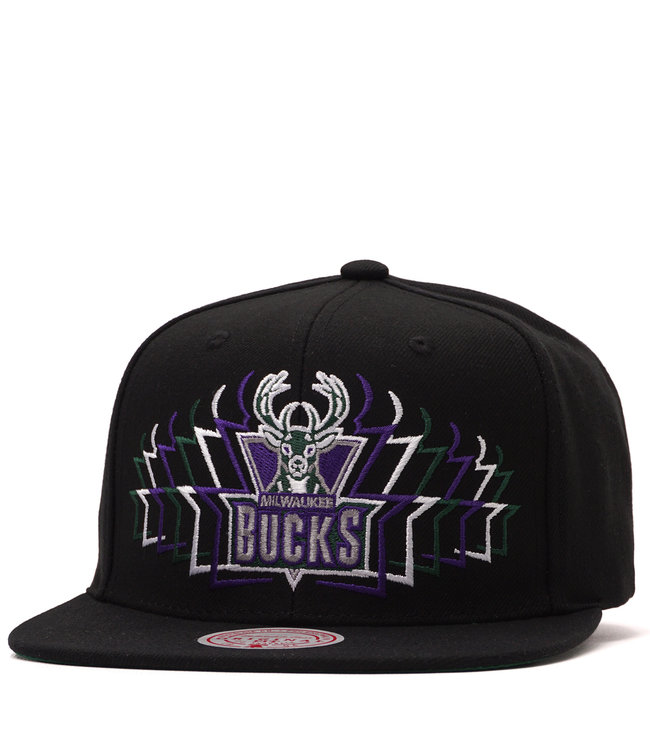 MITCHELL AND NESS Bucks HWC Team Vibes Snapback Hat
