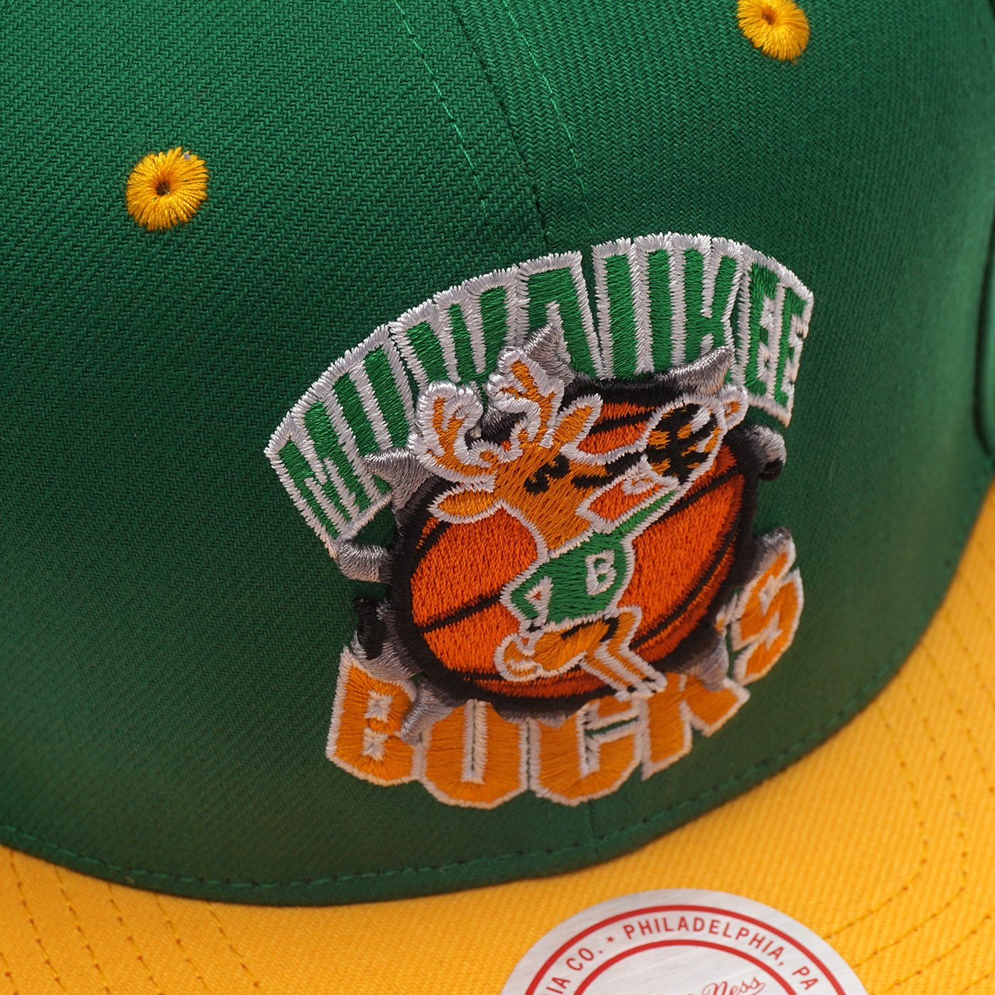 Mitchell & Ness HWC '93 Krookz Milwaukee Bucks Adjustable Hat