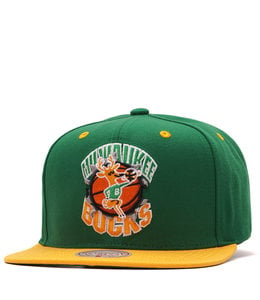 MITCHELL AND NESS BUCKS HWC BREAKTHROUGH SNAPBACK HAT