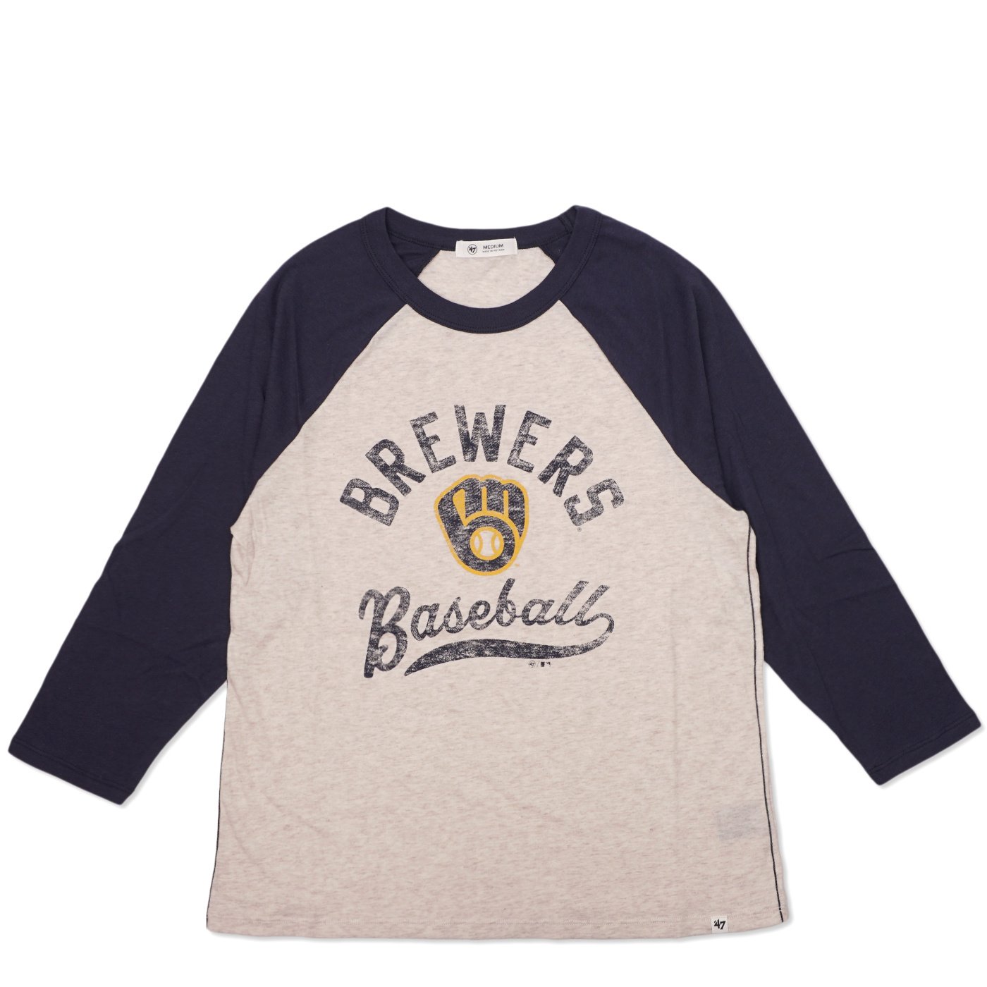 Women's Nike Gold Milwaukee Brewers Baseball T-Shirt