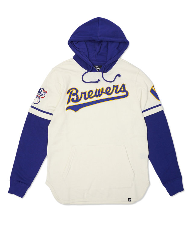 Los Angeles Dodgers Mens Sweatshirt '47 Brand Trifecta Shortstop