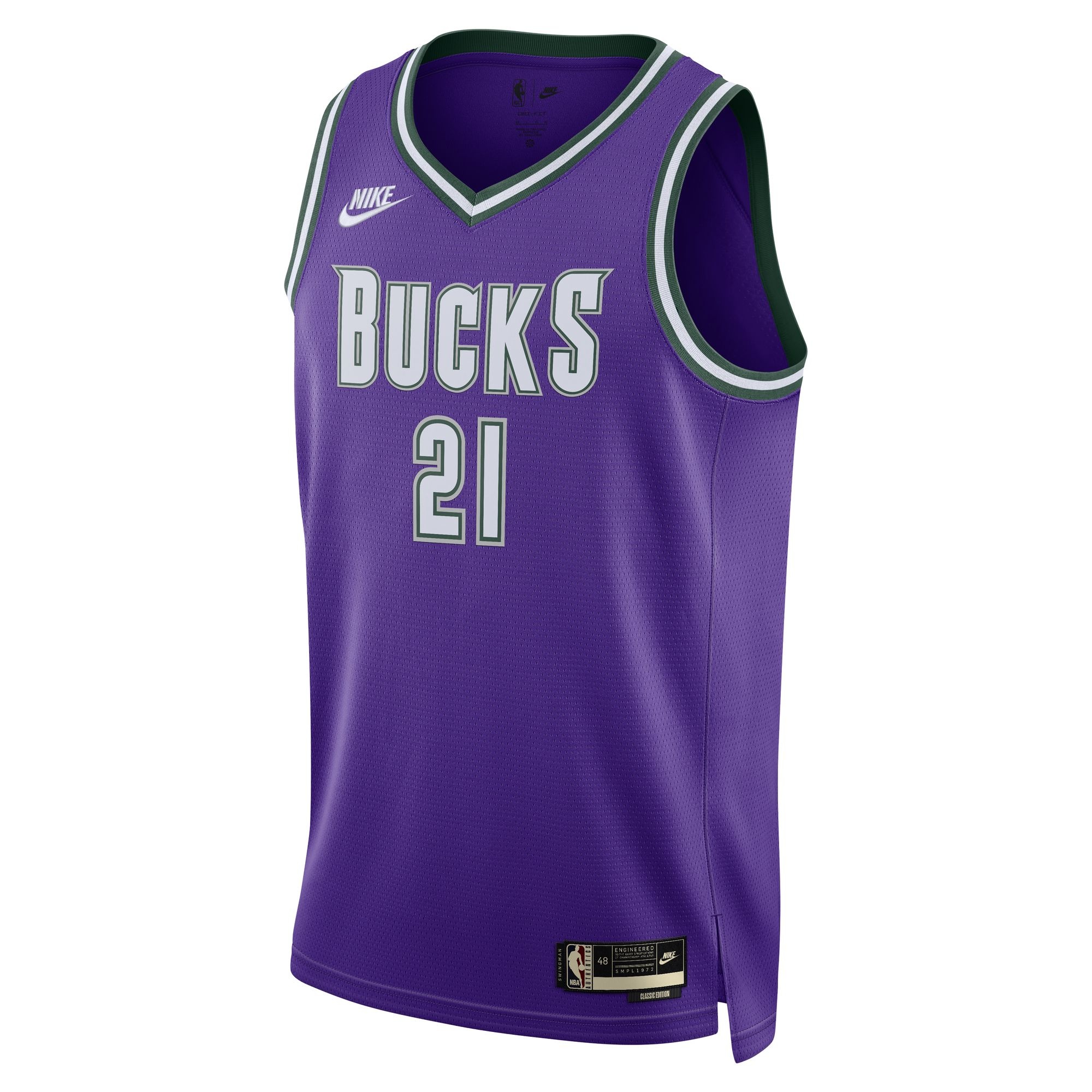 Nike Men's Bucks Giannis '22-23 Statement Edition Authentic Jersey Black Size 40 | MODA3