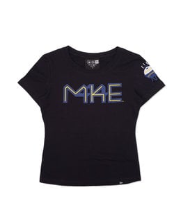 New Era Milwaukee Brewers City Connect Grill T-Shirt - Powder Blue