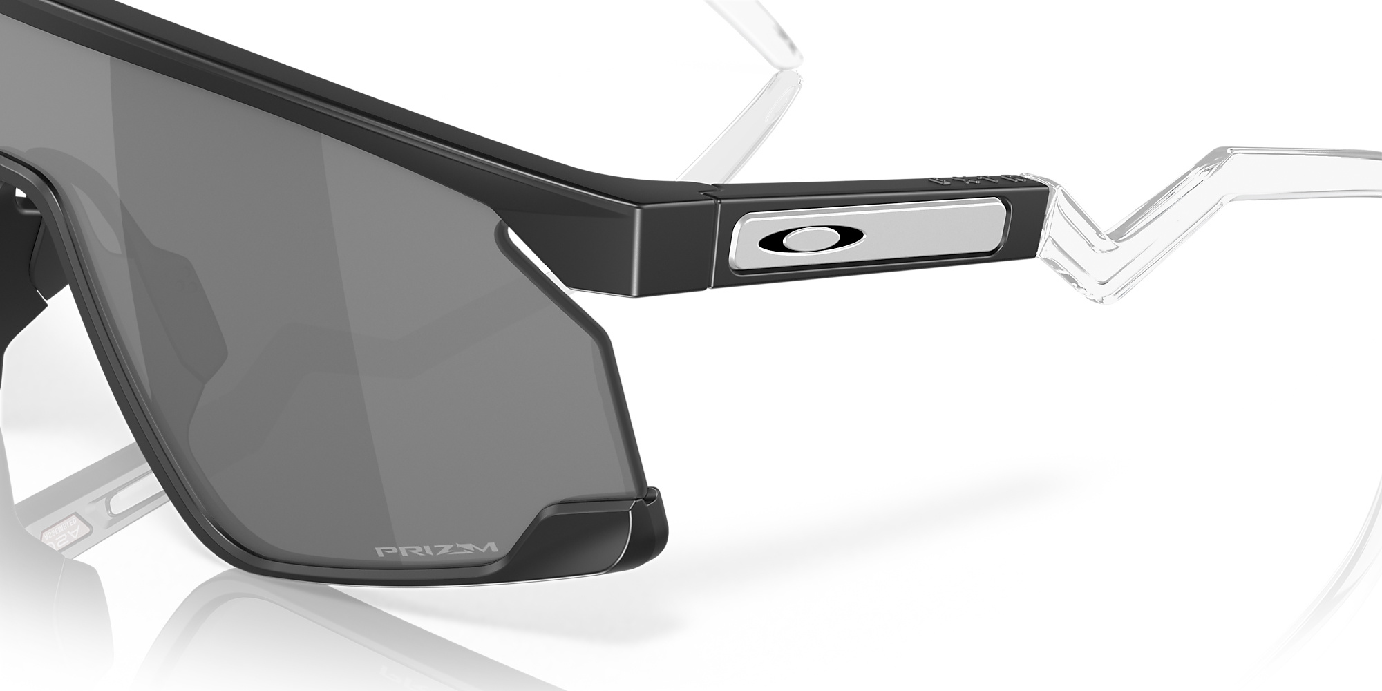 Oakley BXTR Sunglasses - Matte Black / Prizm Sapphire