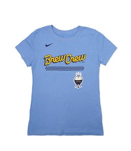 NIKE BREWERS WOMEN'S CITY CONNECT GRILL TEE